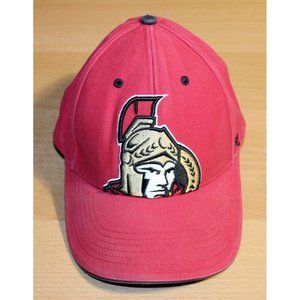 NHL Hockey Ottawa Senators Snapback Hat Cap OS One Size '47 Red Embroidered Logo